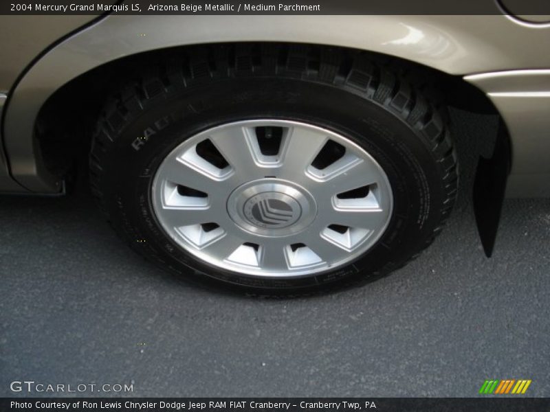 Arizona Beige Metallic / Medium Parchment 2004 Mercury Grand Marquis LS