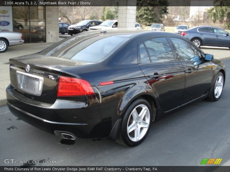 Nighthawk Black Pearl / Ebony 2006 Acura TL 3.2