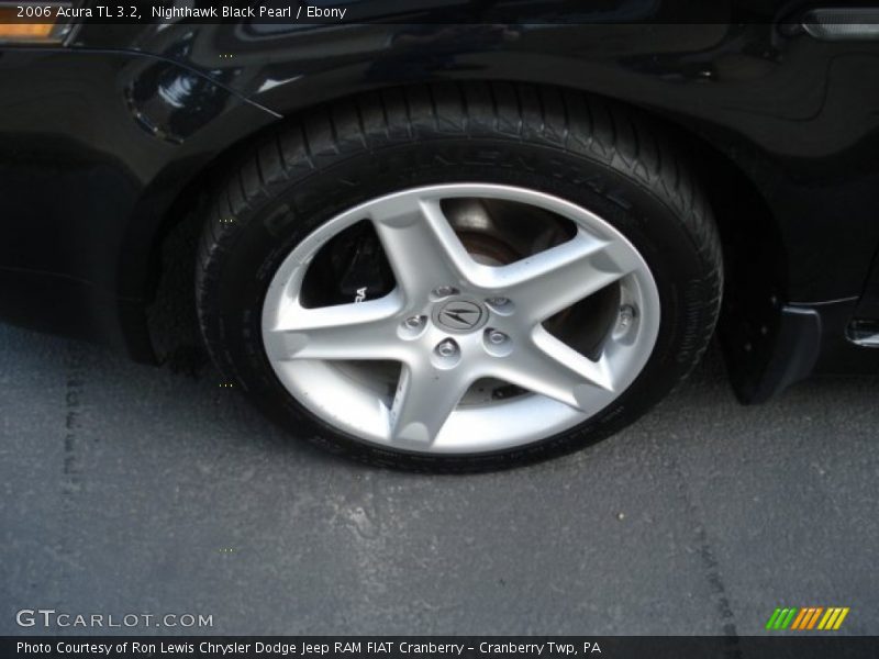 Nighthawk Black Pearl / Ebony 2006 Acura TL 3.2