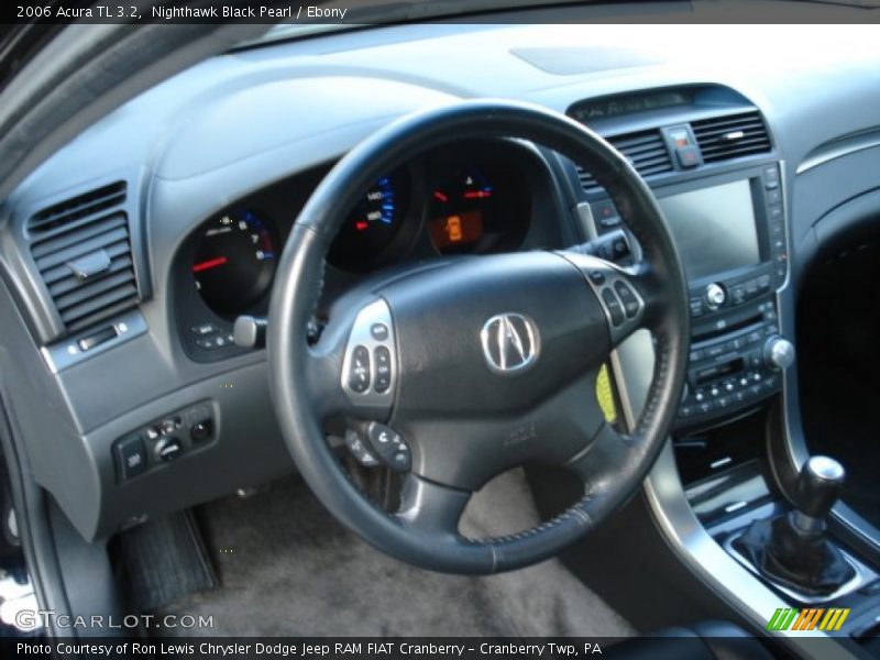 Nighthawk Black Pearl / Ebony 2006 Acura TL 3.2