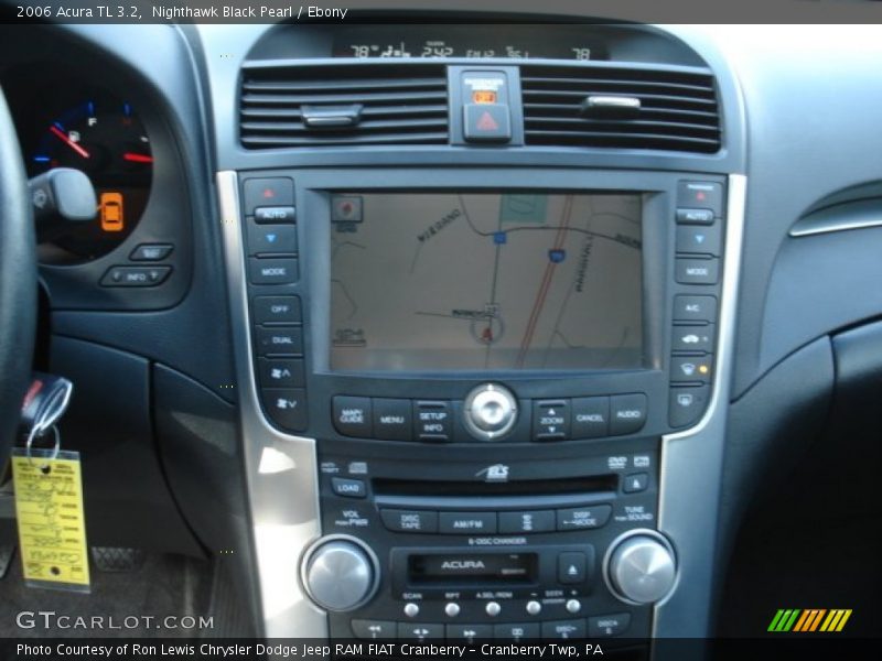 Nighthawk Black Pearl / Ebony 2006 Acura TL 3.2