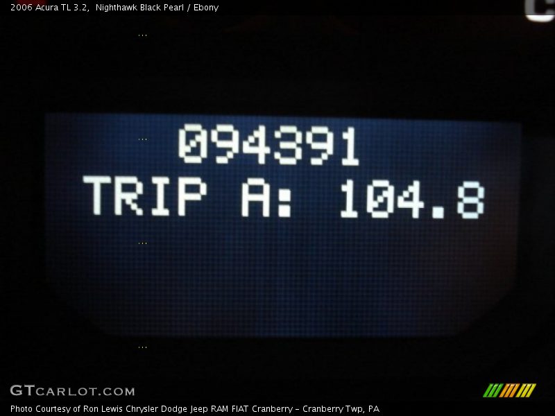 Nighthawk Black Pearl / Ebony 2006 Acura TL 3.2