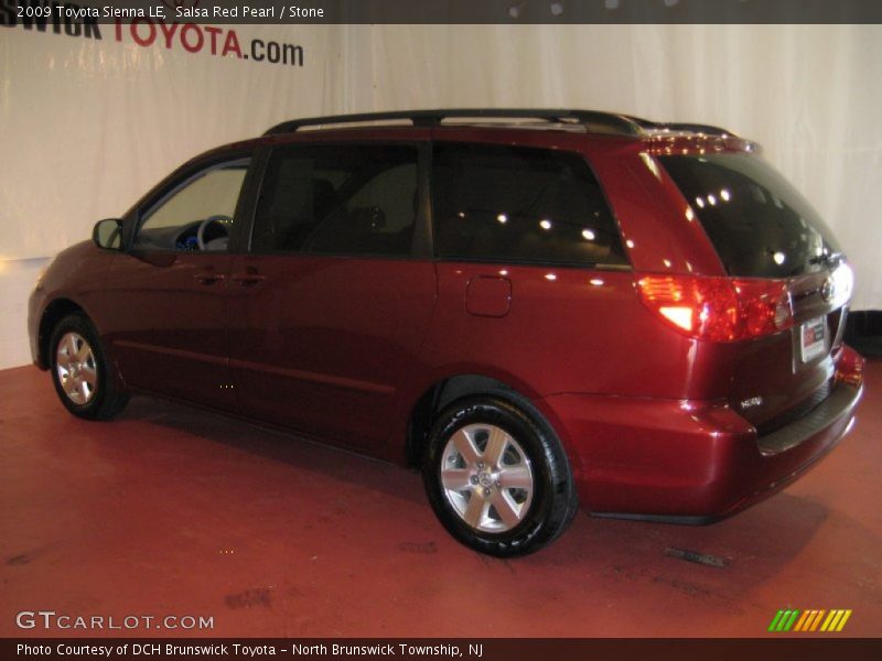 Salsa Red Pearl / Stone 2009 Toyota Sienna LE