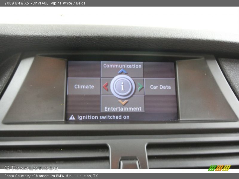Alpine White / Beige 2009 BMW X5 xDrive48i