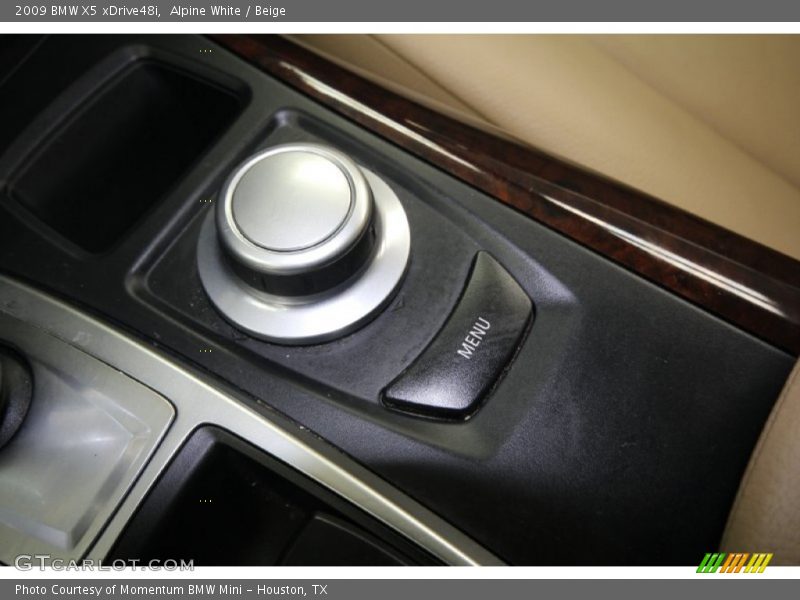 Alpine White / Beige 2009 BMW X5 xDrive48i