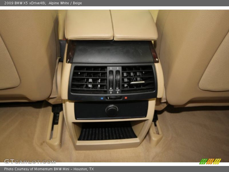 Alpine White / Beige 2009 BMW X5 xDrive48i