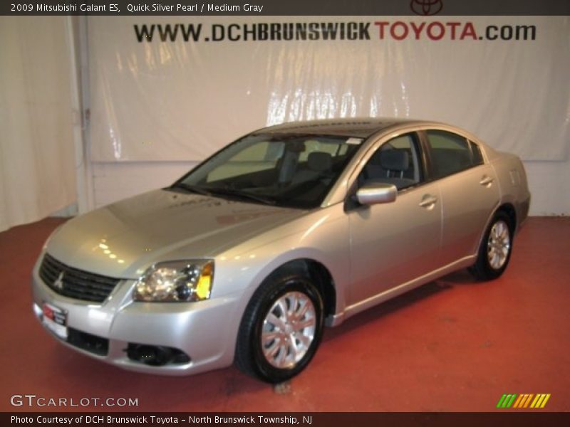 Quick Silver Pearl / Medium Gray 2009 Mitsubishi Galant ES