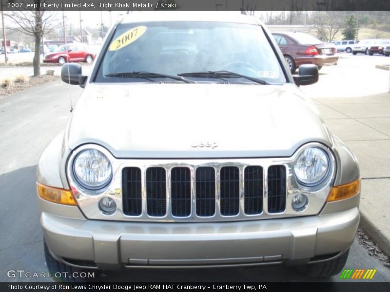 Light Khaki Metallic / Khaki 2007 Jeep Liberty Limited 4x4