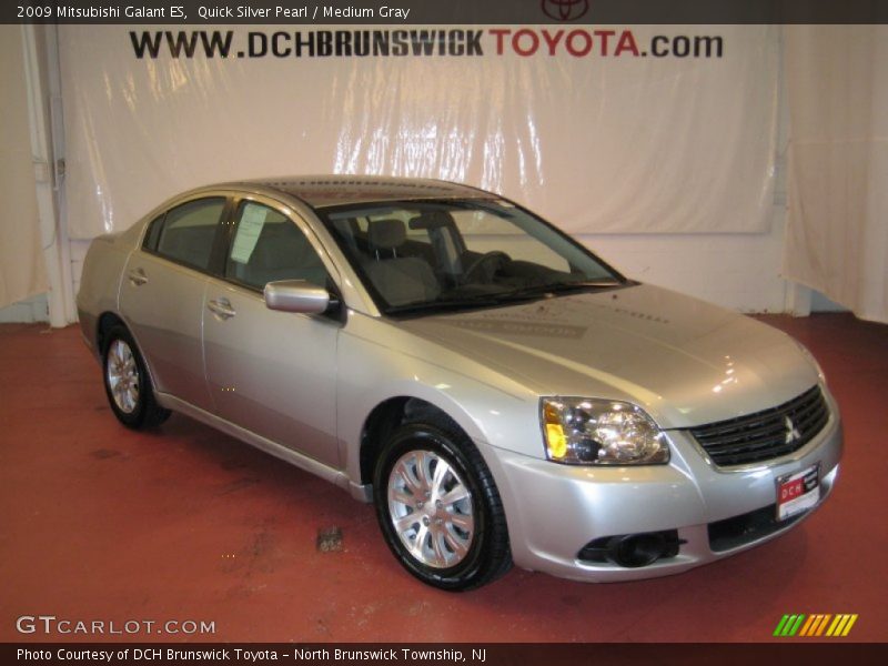 Quick Silver Pearl / Medium Gray 2009 Mitsubishi Galant ES