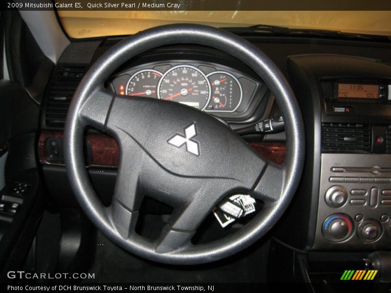 Quick Silver Pearl / Medium Gray 2009 Mitsubishi Galant ES