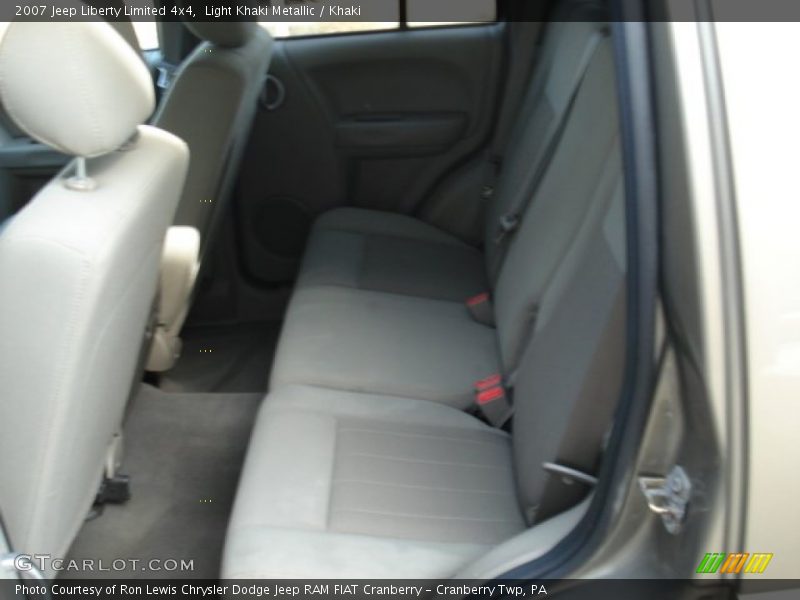 Light Khaki Metallic / Khaki 2007 Jeep Liberty Limited 4x4