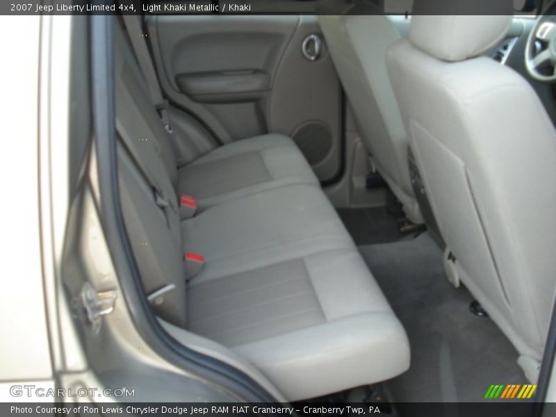 Light Khaki Metallic / Khaki 2007 Jeep Liberty Limited 4x4