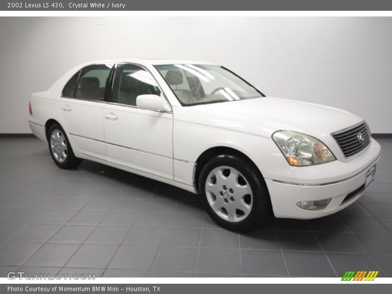 Crystal White / Ivory 2002 Lexus LS 430