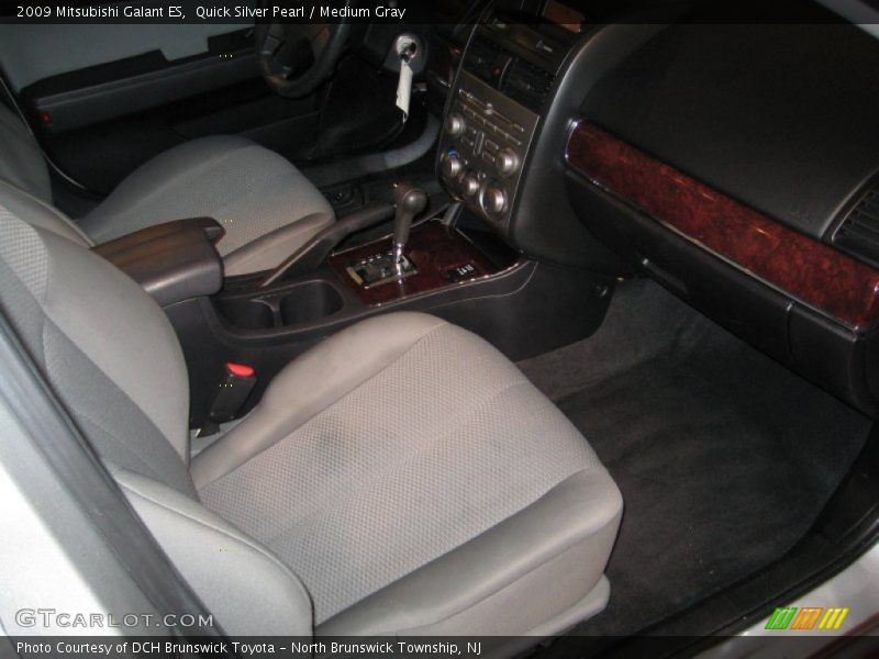 Quick Silver Pearl / Medium Gray 2009 Mitsubishi Galant ES