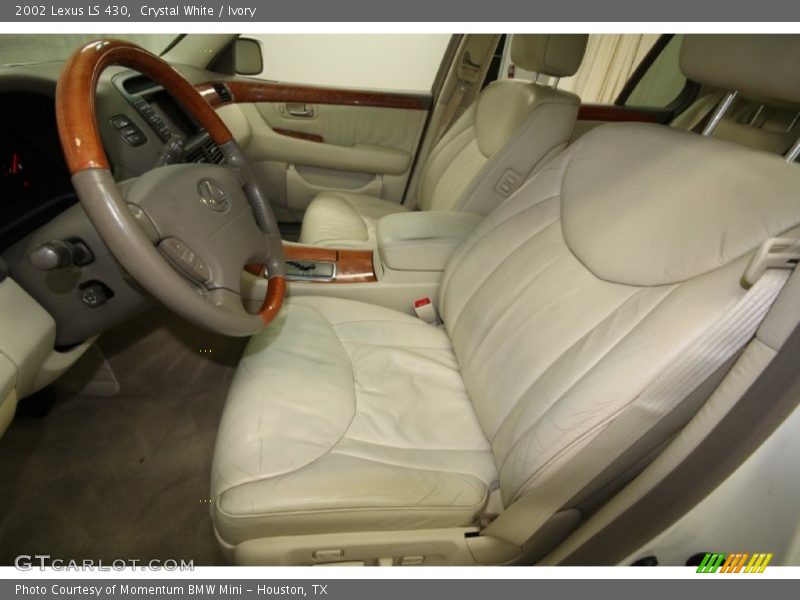 Crystal White / Ivory 2002 Lexus LS 430