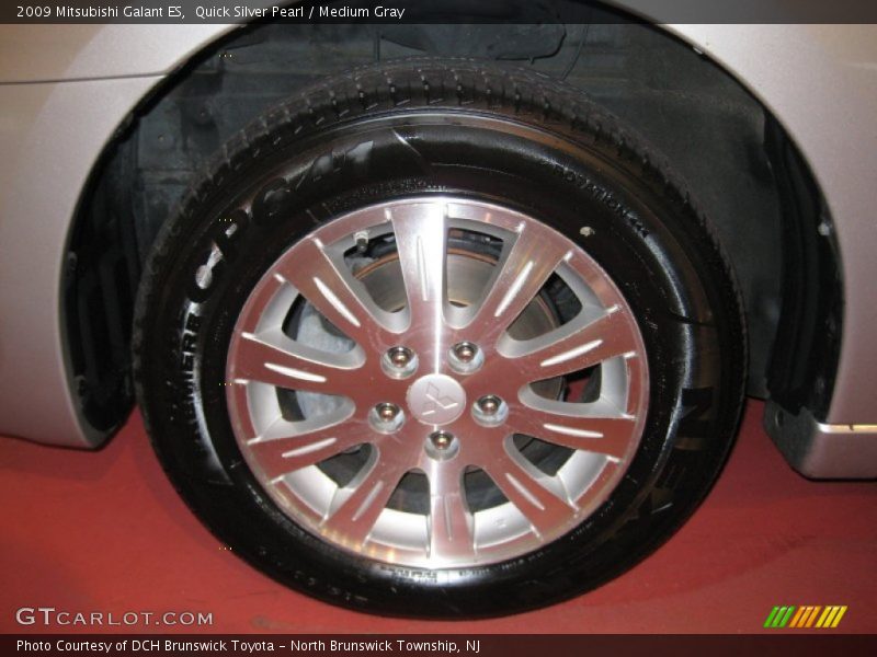 Quick Silver Pearl / Medium Gray 2009 Mitsubishi Galant ES