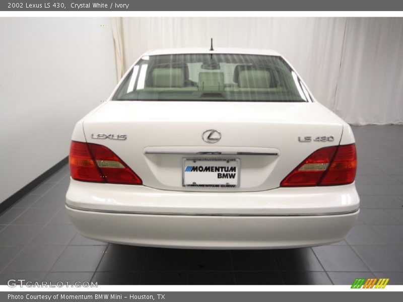 Crystal White / Ivory 2002 Lexus LS 430