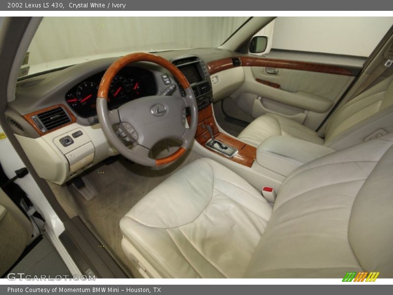 Crystal White / Ivory 2002 Lexus LS 430