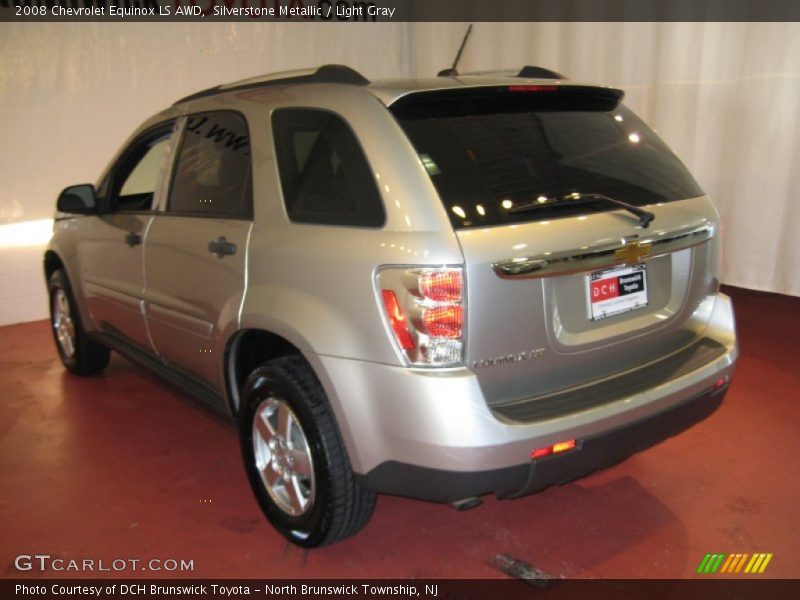 Silverstone Metallic / Light Gray 2008 Chevrolet Equinox LS AWD