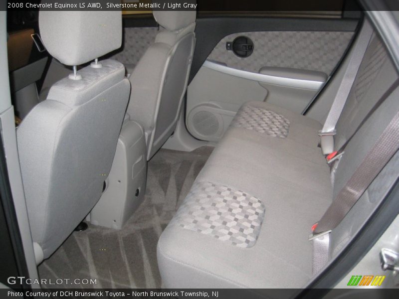 Silverstone Metallic / Light Gray 2008 Chevrolet Equinox LS AWD