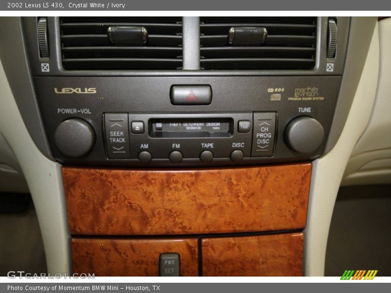 Crystal White / Ivory 2002 Lexus LS 430