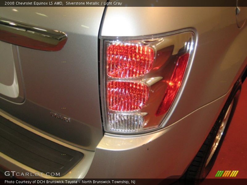 Silverstone Metallic / Light Gray 2008 Chevrolet Equinox LS AWD