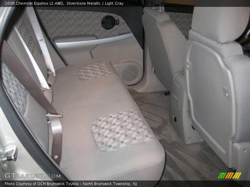 Silverstone Metallic / Light Gray 2008 Chevrolet Equinox LS AWD
