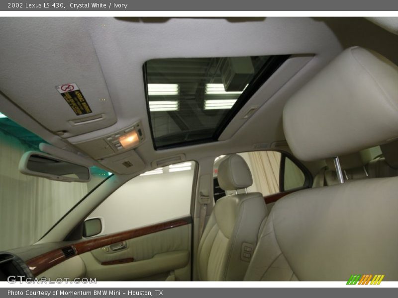 Crystal White / Ivory 2002 Lexus LS 430