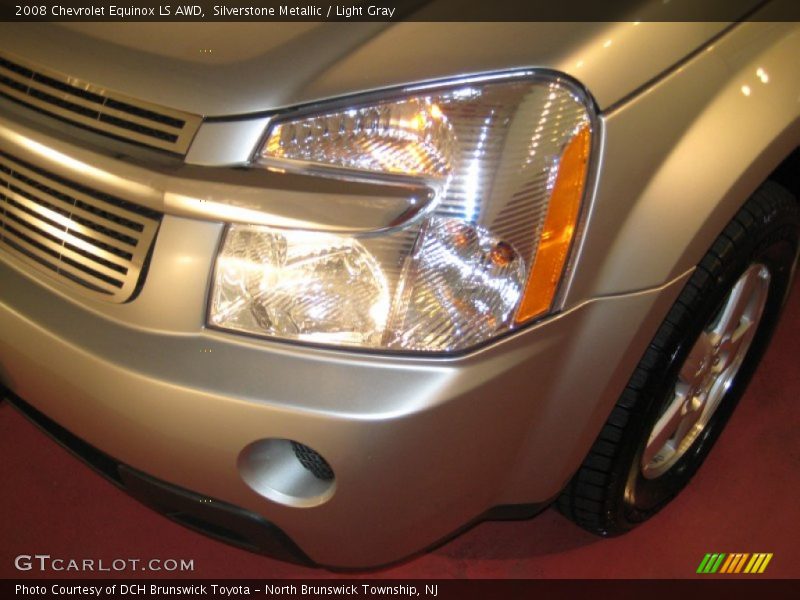 Silverstone Metallic / Light Gray 2008 Chevrolet Equinox LS AWD
