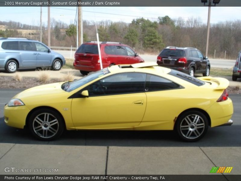  2001 Cougar V6 Sunburst Gold Metallic