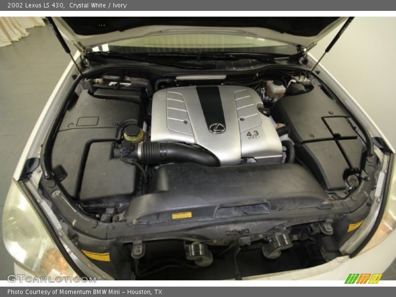 Crystal White / Ivory 2002 Lexus LS 430