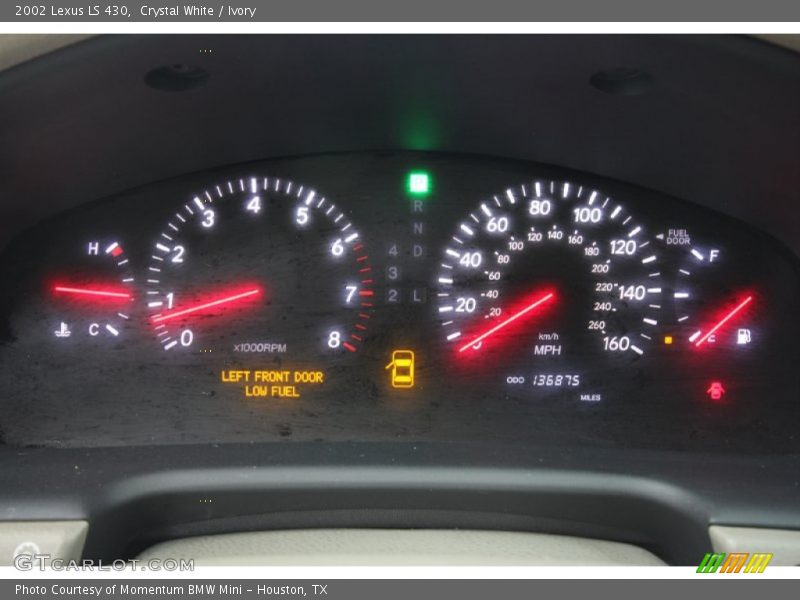 Crystal White / Ivory 2002 Lexus LS 430