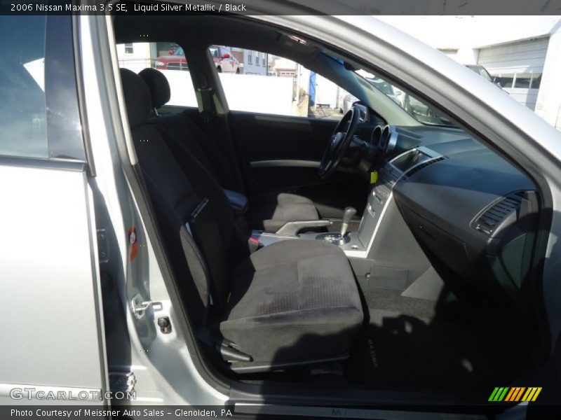 Liquid Silver Metallic / Black 2006 Nissan Maxima 3.5 SE