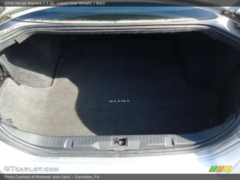 Liquid Silver Metallic / Black 2006 Nissan Maxima 3.5 SE