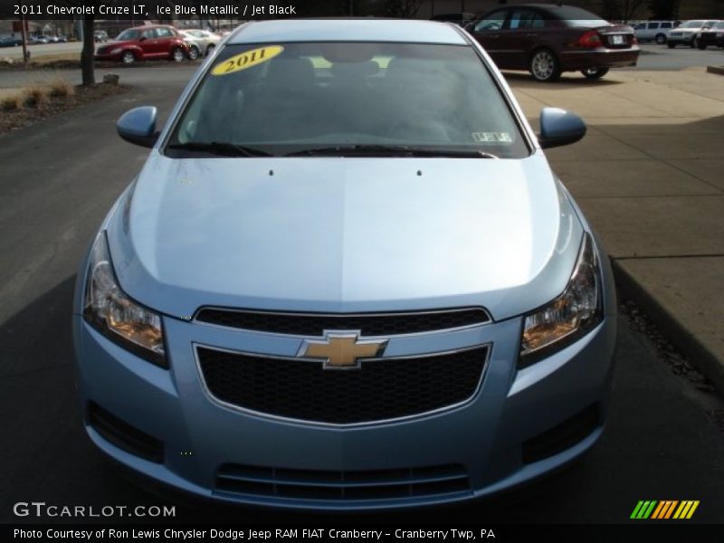 Ice Blue Metallic / Jet Black 2011 Chevrolet Cruze LT