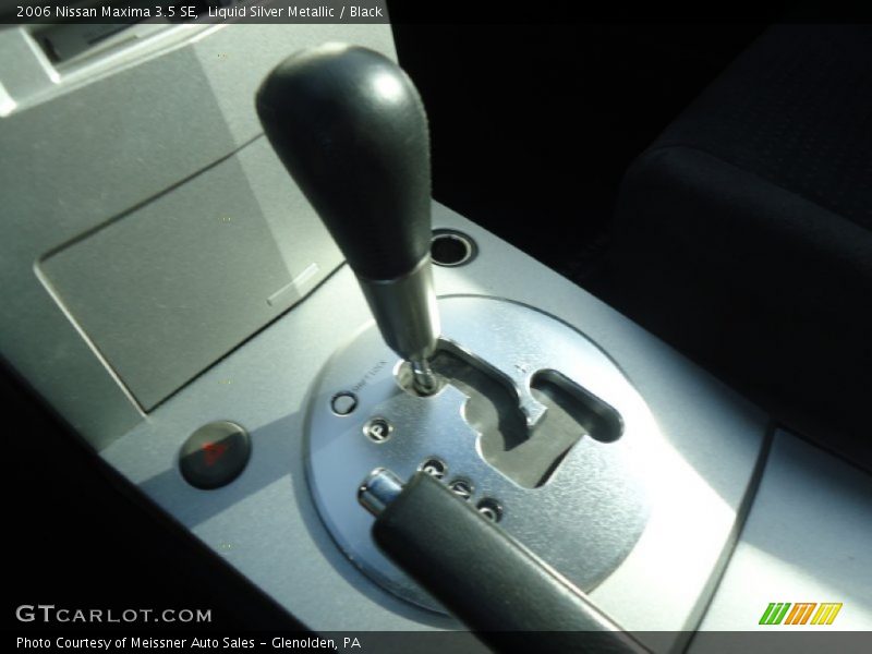 Liquid Silver Metallic / Black 2006 Nissan Maxima 3.5 SE