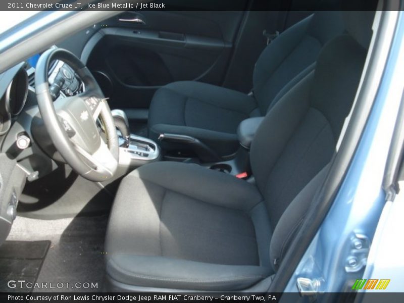 Ice Blue Metallic / Jet Black 2011 Chevrolet Cruze LT