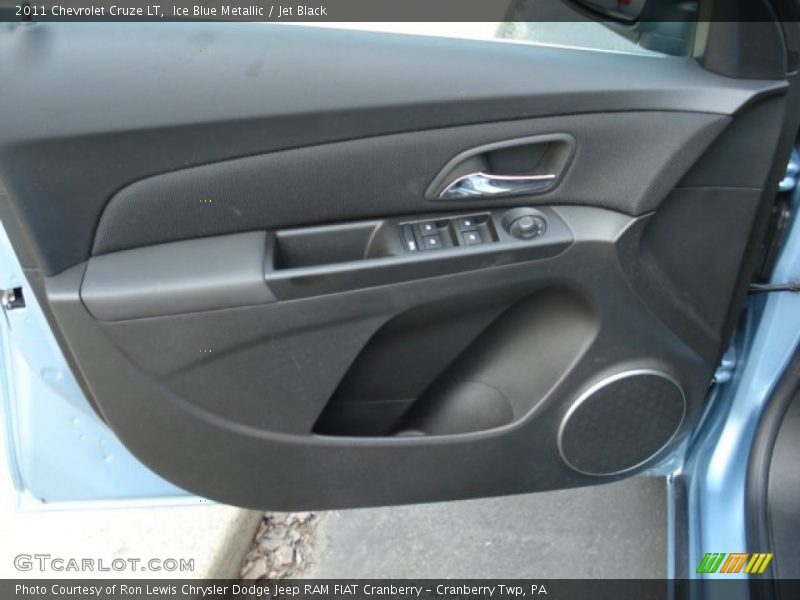 Ice Blue Metallic / Jet Black 2011 Chevrolet Cruze LT