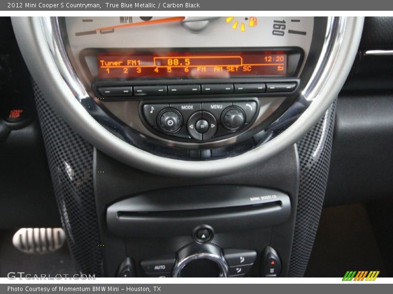 True Blue Metallic / Carbon Black 2012 Mini Cooper S Countryman