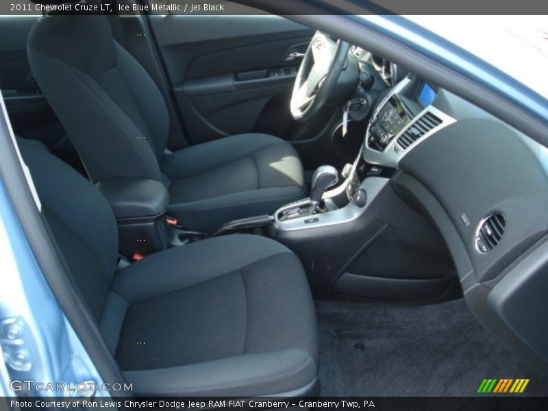 Ice Blue Metallic / Jet Black 2011 Chevrolet Cruze LT
