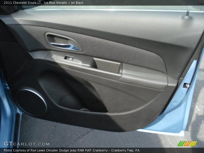 Ice Blue Metallic / Jet Black 2011 Chevrolet Cruze LT