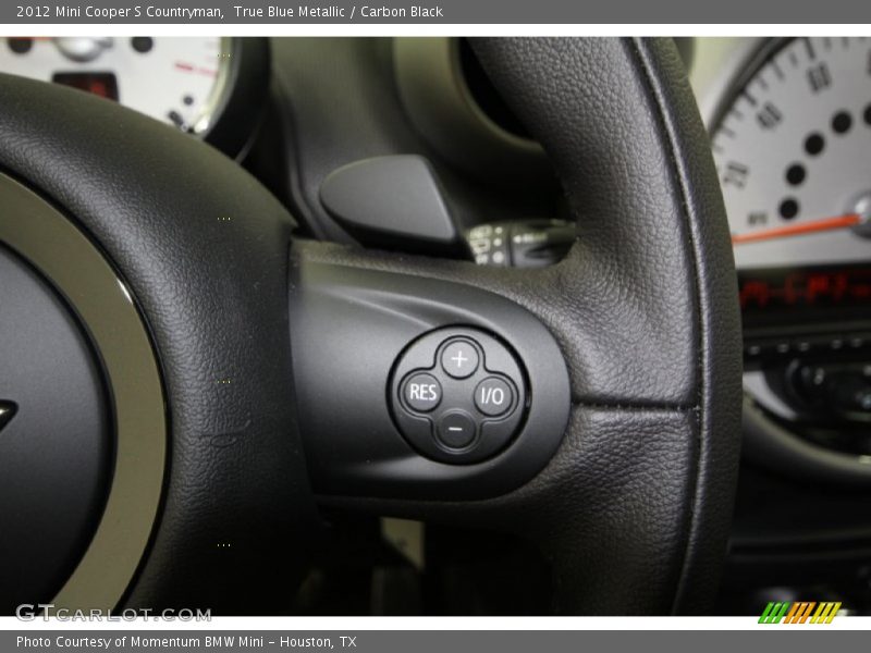 True Blue Metallic / Carbon Black 2012 Mini Cooper S Countryman