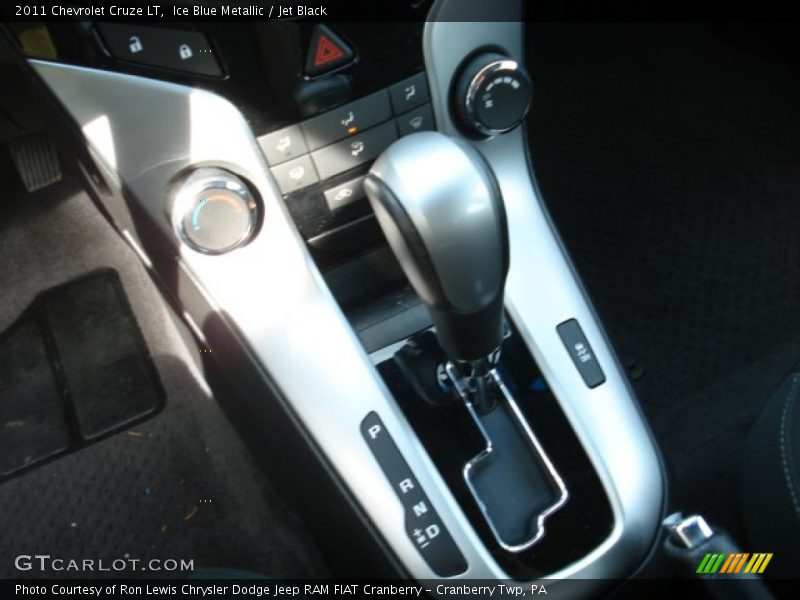 Ice Blue Metallic / Jet Black 2011 Chevrolet Cruze LT