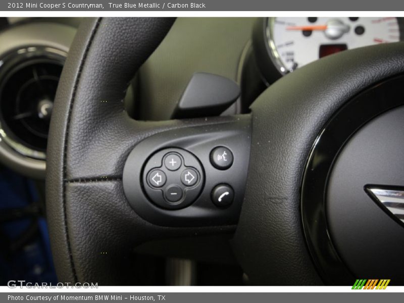 True Blue Metallic / Carbon Black 2012 Mini Cooper S Countryman