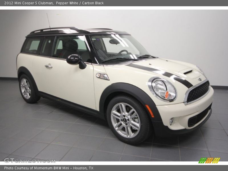 Pepper White / Carbon Black 2012 Mini Cooper S Clubman