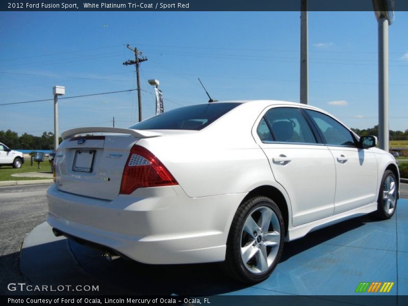  2012 Fusion Sport White Platinum Tri-Coat
