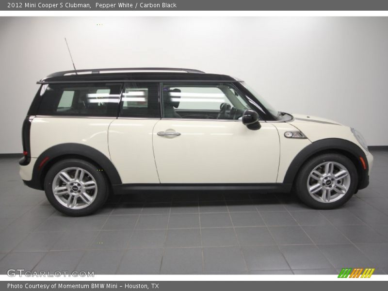 Pepper White / Carbon Black 2012 Mini Cooper S Clubman