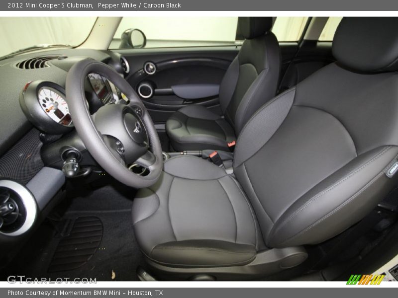 Pepper White / Carbon Black 2012 Mini Cooper S Clubman
