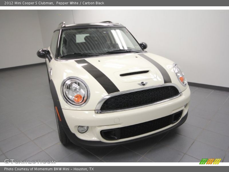 Pepper White / Carbon Black 2012 Mini Cooper S Clubman