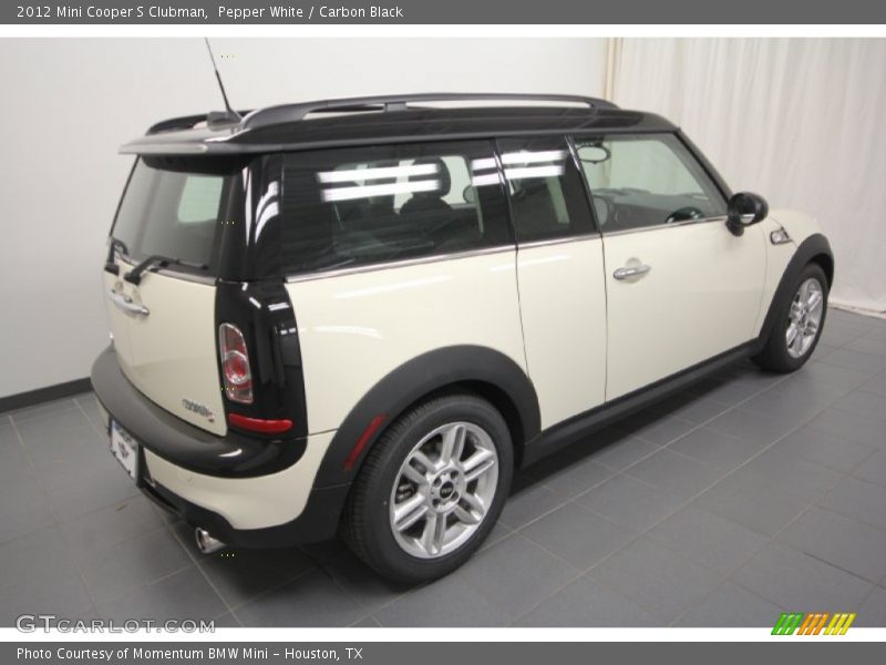 Pepper White / Carbon Black 2012 Mini Cooper S Clubman